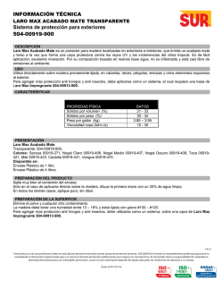 Hoja T&eacute;cnica 1