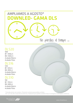 DOWNLED- GAMA DLS
