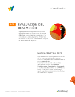 Workbeat Desempe&ntilde;o