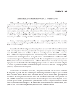 &Iacute;ndice y Editorial - Universidad de Carabobo