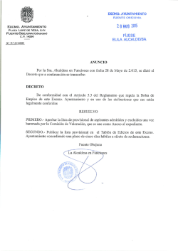 bolsa de empleo 2015