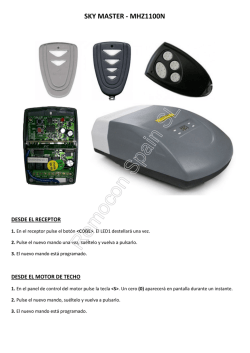 SKYMASTER - MHZ1100N