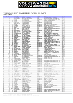 volkswagen scott challenge 2015 paterna del campo ruta larga
