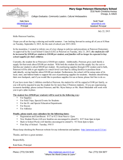 Mary Gage Peterson Elementary School