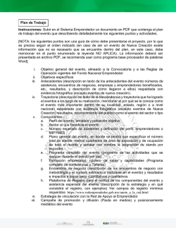 Instrucciones: Subir en el Sistema Emprendedor un documento en