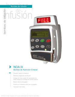Bomba - NOA III Enteral