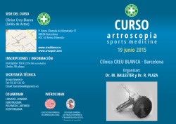 M&aacute;s informaci&oacute;n - Barcelona