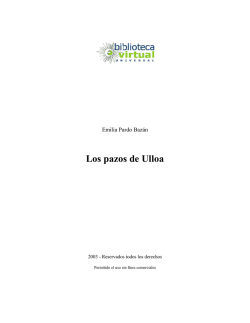 Los pazos de Ulloa - Biblioteca Virtual Universal