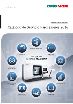 Cat&aacute;logo de Servicio y Accesorios 2016