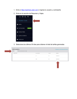 1. Entra a https://partners.uber.com e ingresa tu usuario y