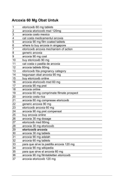 - Arcoxia 90 Mg Pret Prospect
