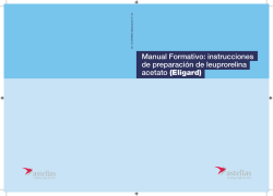 instrucciones de manejo del producto