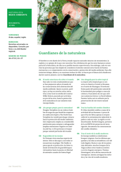 Guardianes de la naturaleza