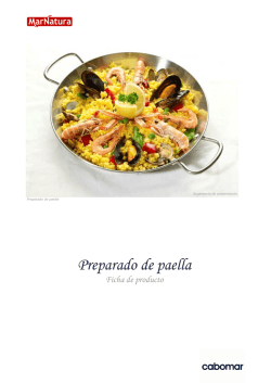 Preparado de paella