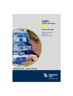 Volumat MC Agilia Bomba de Infusi&oacute;n Volum&eacute;trica