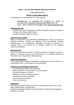 VENTILACION MECANICA