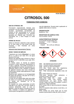 CITROSOL 5 CITROSOL 500