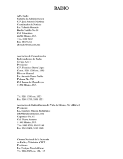ABC Radio Gerente de Administraci&oacute;n C.P. Jos&eacute; Antonio Mart&iacute;nez