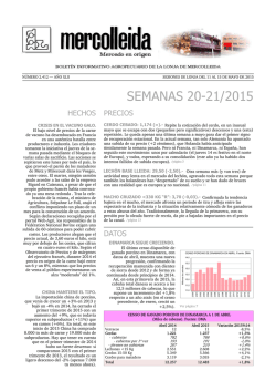 SEMANAS 20-21/2015