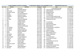 20151212 II Trail Running Ciudad del Bosque