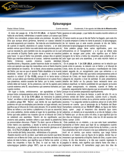 Episunagogue - Ministerios Ebenezer Guatemala