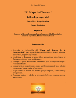 Invitacion taller El Mapa del Tesoro (PDF descargable)