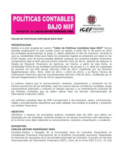 PRESENTACION: Debido a la gran acogida de nuestro "Taller de