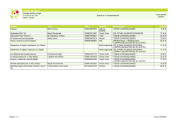 Listado de libros - Colegios Ram&oacute;n y Cajal