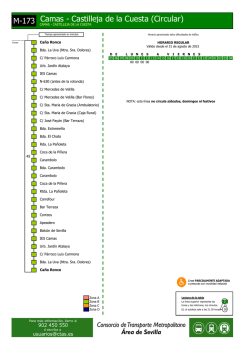 Camas - Castilleja de la Cuesta (Circular)