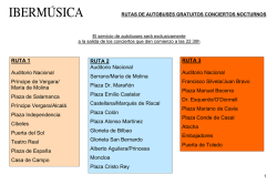 Autobuses - Ibermusica