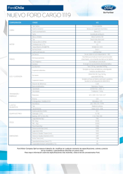 NUEVO FORD CARGO 1119