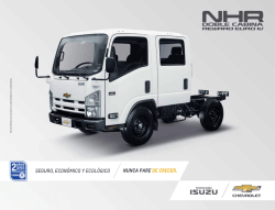 CAMION NHR DOBLE CABINA REWARD EURO IV