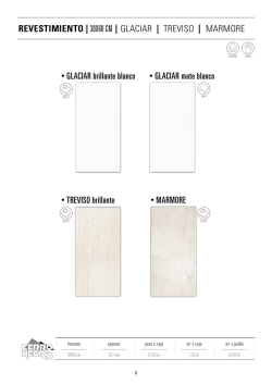 REVESTIMIENTO | 30x60 cm | gLAciAR | TREViSo