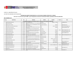 Transparencia ENERO - FEBRERO 2015