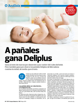 A pa&ntilde;ales gana Deliplus