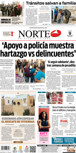 Tr&aacute;nsitos salvan a familia