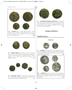 ROMA ANTIGUA - Numism&aacute;tica Herrero