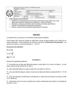 Identifica las caracter&iacute;sticas del movim abajo para