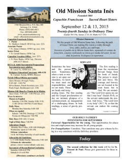 Old Mission Santa In&eacute;s