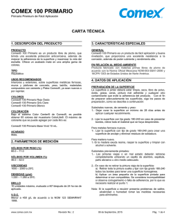 COMEX 100 PRIMARIO