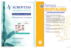 Originales Art&iacute;culo de opini&oacute;n Comunicaci&oacute;n breve Cartas al director