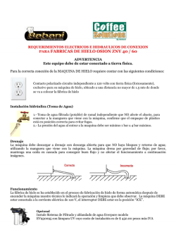 PARA FABRICAS DE HIELO OSION ZNY 40 / 60