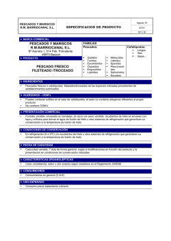 Pescado Fresco Fileteado/Troceado