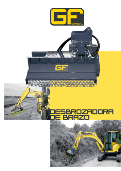 DESBROZADORA DE BRAZO