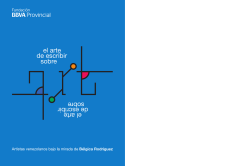 el arte de escribir sobre el arte de escribir sobre