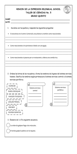 RINCON DE LA EXPRESION BILINGUAL SCHOOL TALLER DE