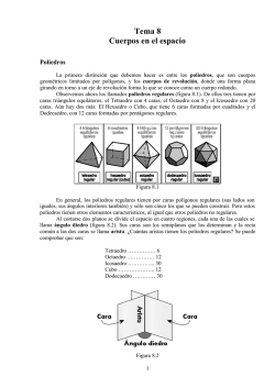 Tema 8 Cuerpos en el espacio