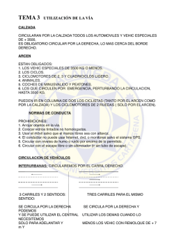 TEMA 3 UTILIZACI&Oacute;N DE LA V&Iacute;A