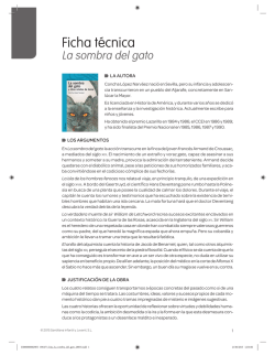 La sombra del gato - Leer es un buen plan