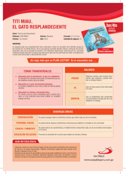 TITI MIAU, EL GATO RESPLANDECIENTE